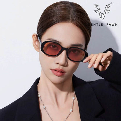 Best Sunglasses for Round Face | Fashionable Small Frame Round Sunglasses with TR90 Frame and UV Protection