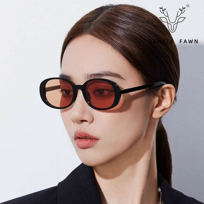 Best Sunglasses for Round Face | Fashionable Small Frame Round Sunglasses with TR90 Frame and UV Protection