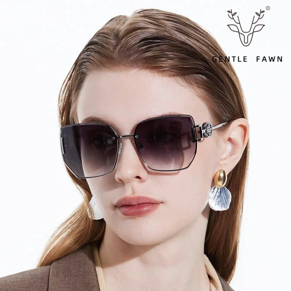 Gradient Women's Sunglasses | Gradual Tint Female Sunscreen Photo Glasses