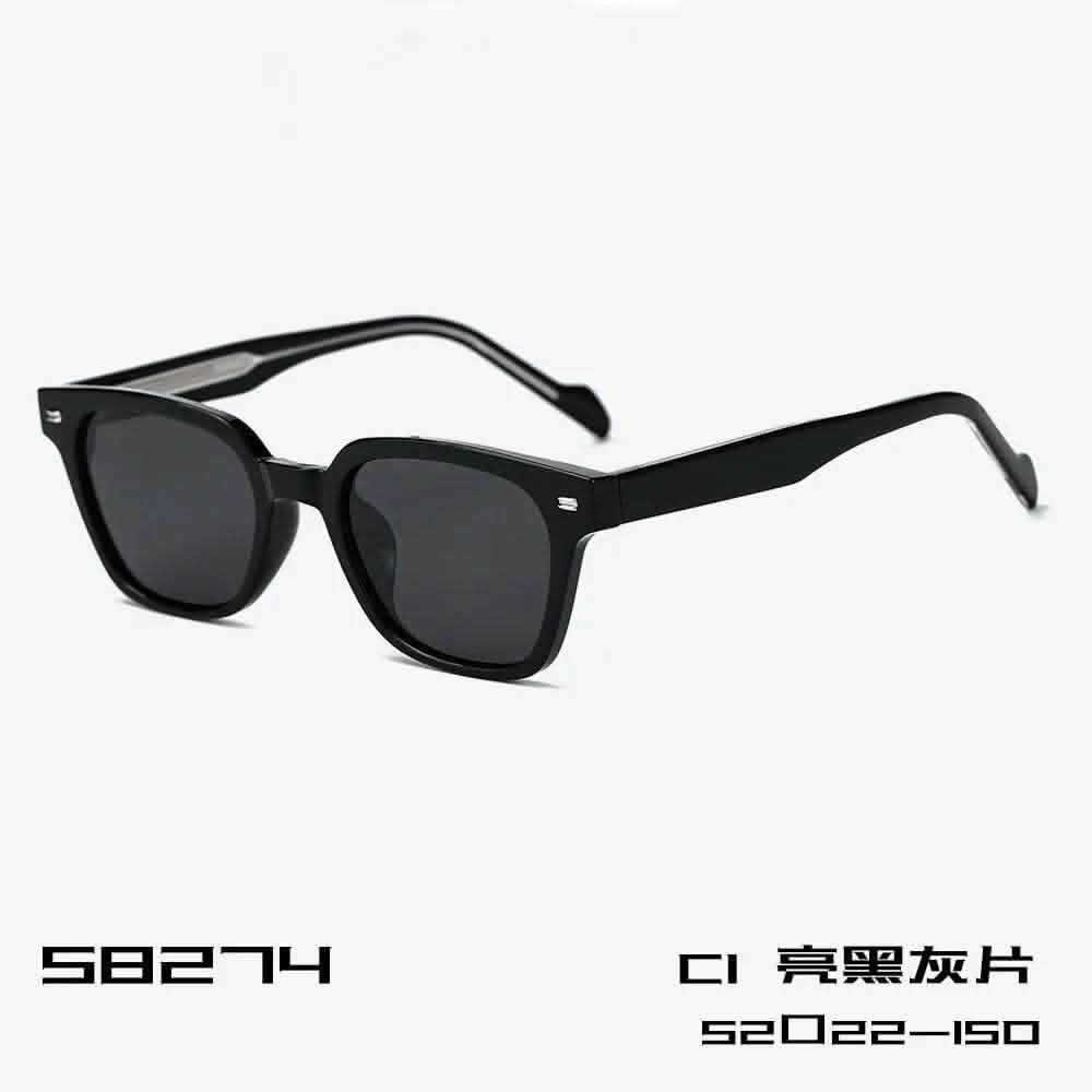 Sunglass Shape for Round Face | Stylish Polarized Women's TR Frame Plate Legs | UV Protection Square Sunshade Glasses