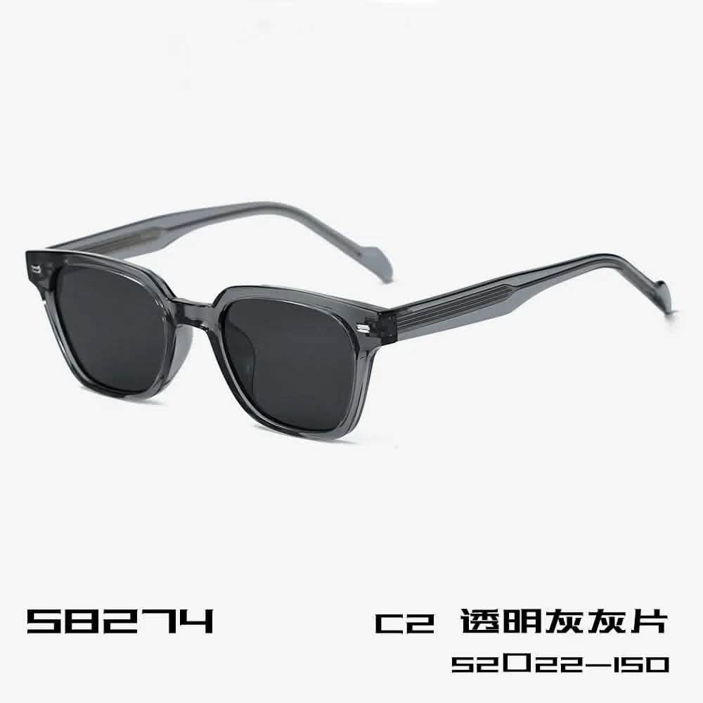 Sunglass Shape for Round Face | Stylish Polarized Women's TR Frame Plate Legs | UV Protection Square Sunshade Glasses