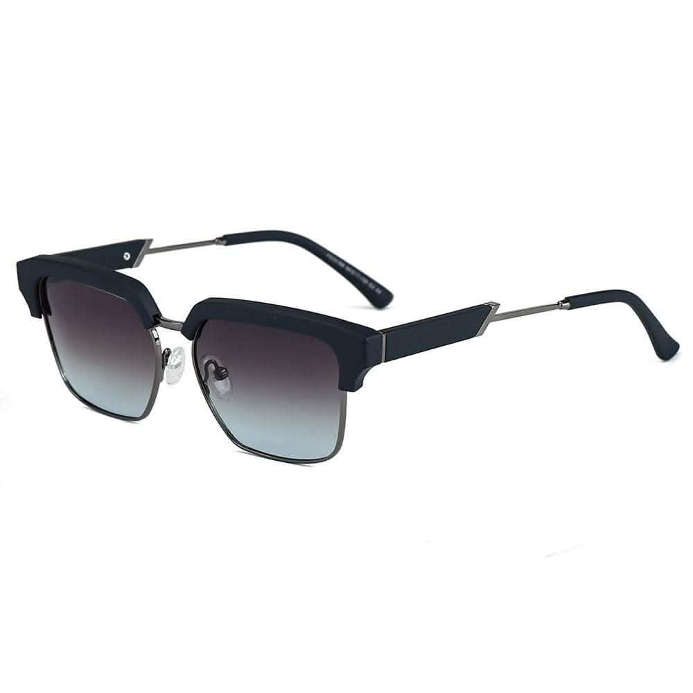 Oversized Polarized Sunglasses | Metal Fashionable Eyebrow Style & Premium Glasses