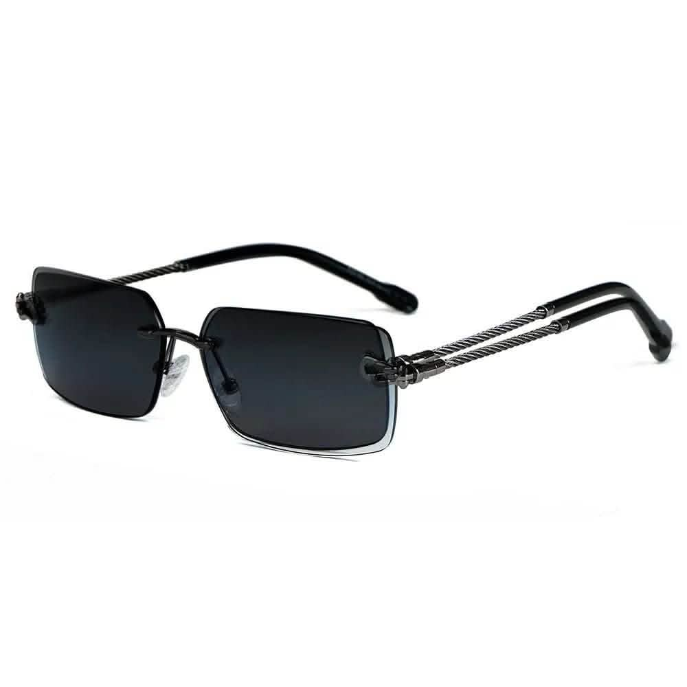 Small Sunglasses for Women | Fashion Metal Frame Sunshade Glasses | Trendy Men's Sunglasses