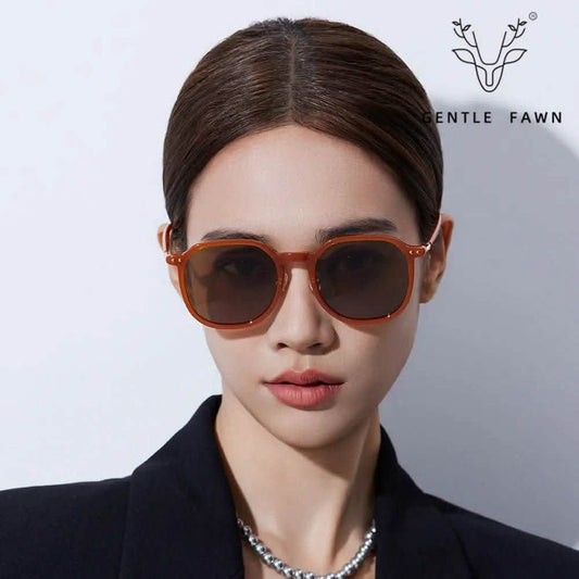 Sunglasses for Square Face | New TR90 Frame Plate Polarized Sunglasses | Women's Fashion Street Sunglasses | Wholesale